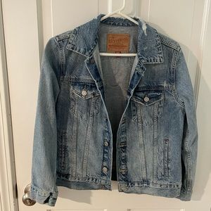 Embroidered Lucky Jean Jacket